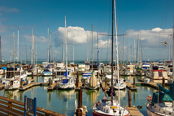 Fisherman's Wharf Harbor, San Francisco, CA