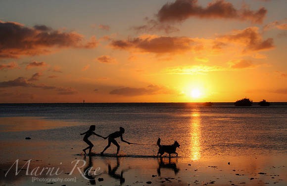 Adventures at sunset